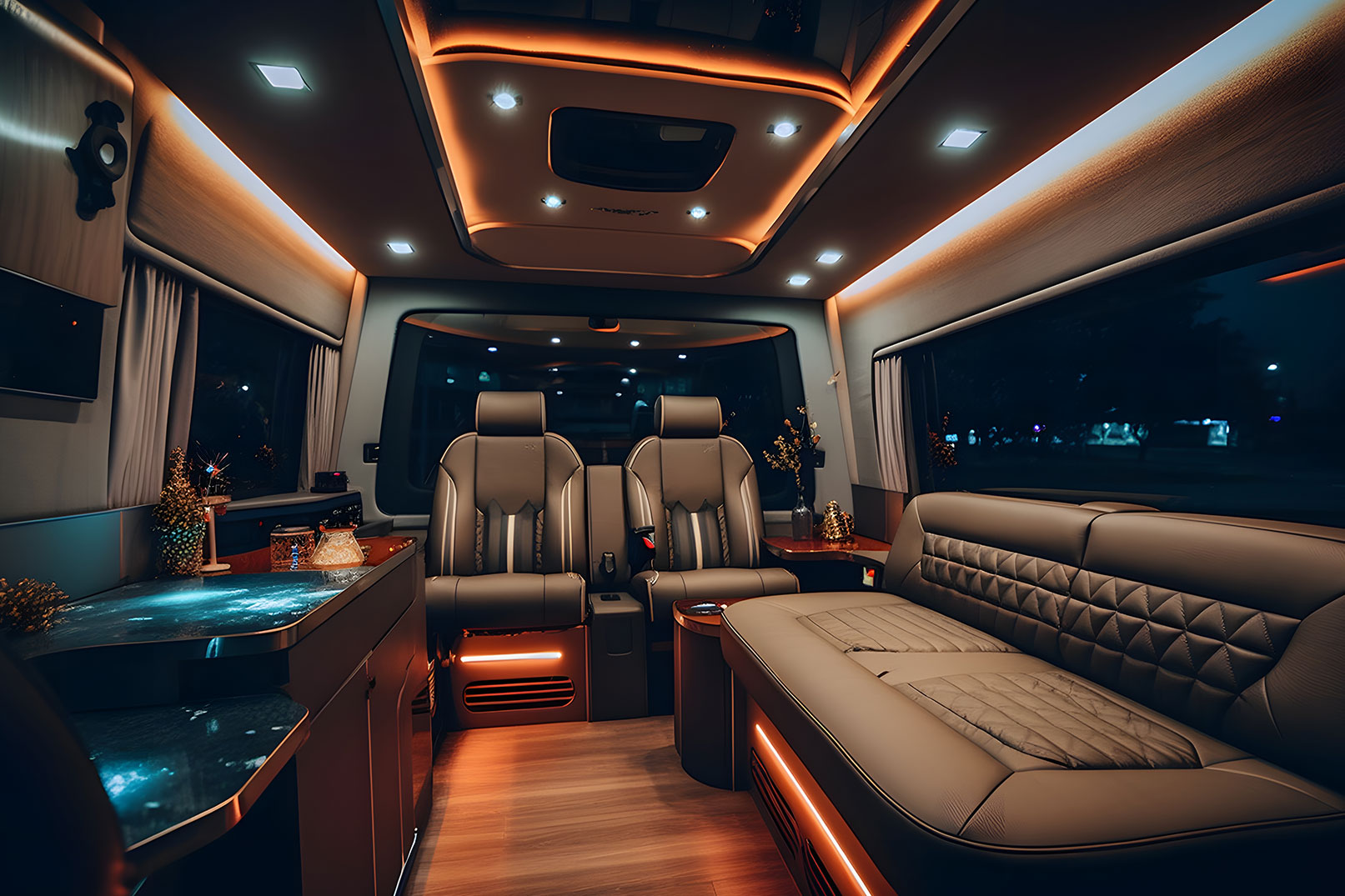 Corporate Function Transportation with ABA Unique limousine luxury Services